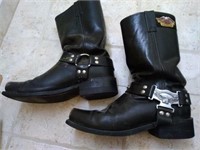 HARLEY DAVIDSON Boots & Leather Legs