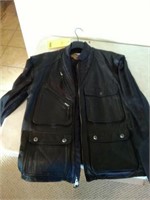 HARLEY DAVIDSON Leather Jacket W/Poly Sleeves (Sz.