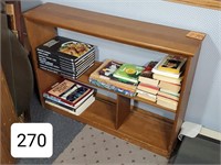 Maple Book Shelf and Books
