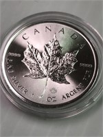 Canada .9999 Fine Silver 1oz Argent Pur
