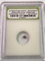 Authentic Meteorite - Space Rock - Campo Del
