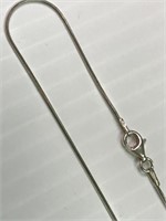 Fine Rope Silver Necklace- 925 Silver