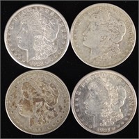 Morgan Silver Dollars (4)