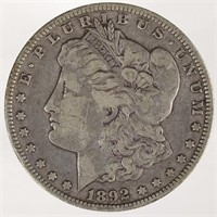 1892-o Morgan Silver Dollar (Better Date)