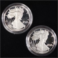 Proof Silver Eagle Bullion Coins (5 !!)
