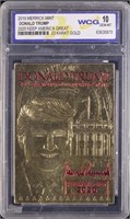 2019 Merrick 23kt D. Trump Card (WCC Gem Mint 10)