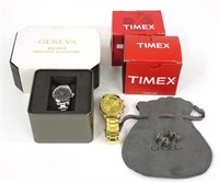 Timex & Geneva Watch Lot