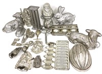 Assorted Vintage Easter/Christmas Molds