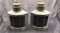 Pair Nautical Lanterns