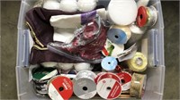 One Tote of Sewing Materials