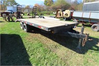 1989 HURST TRAILER- 18FT DECK OVER WITH