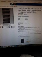 Sandusky 5 shelf metal storage cabinet