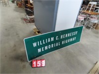 WILLIAM C HENESSY MEMORIAL HIGHWAY NYS SIGN