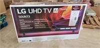 Large 50 inch a think Q smart TV 2020 model