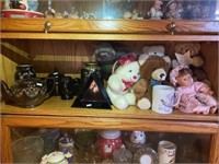 Dolls, Bears, Tea Pots, Vases