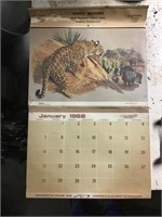 Schultz Brothers 1968 Calendar