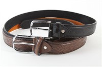 2 New Men's Belts  34