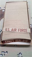 1000 New Insignia USAF 100 Desert Name Tapes