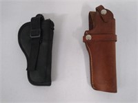 2 Pistol Holsters-Made in Idaho