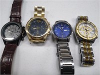 4 Mens Watches--Armitron & Geneva