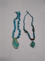 2 Turquois Necklaces