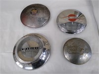 4 Early Vintage  Hub Caps