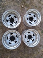 Set of 8 Hole Rims-Fits Chevy,Dodge, Ford