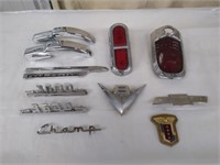 Vintage Car Emblems-Fender Covers & Tailights