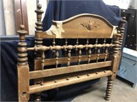 Antique rope bed