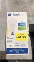 GE daylight LED light bulb, works