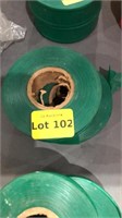 2 rolls green non-adhesive marking tape