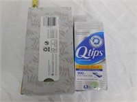 900ct Q-Tips & 144ct Tissues