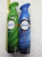 (2) Febreze Air Freshener Spray- Ocean & Forest