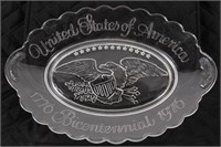 Vintage Bicentennial Plate