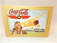1994 Coca Cola Lockheed Metal Airplane Bank