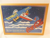 1997 Coca Cola Metal Biplane Bank