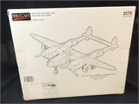 1999 Spec Cast Lightning Metal Airplane