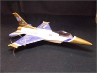 Racing Champion F-16 Falcon Metal Bank