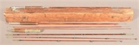 Lot of 3 Vintage Bamboo Fishing Rods