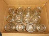 12 Assorted Canning Jars