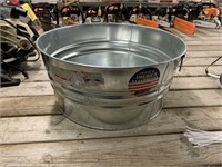 New Galvanized Wash tub