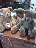 3 Boyde bears. One is 100th ann.
