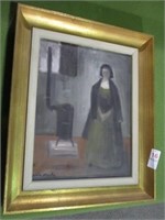 LADY BY STORE SIGNED SOFIA MORALES  15 X 18