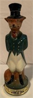 Jim Beam 1965 Fox w/Green Coat Decanter