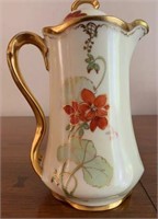 Hand Painted Pickard Chocolate Pot