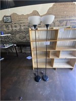 2 Black Floor Lamps