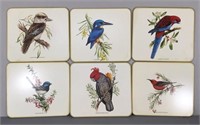 Bird Print Cork Backed Place Mats