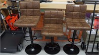 Adjustable Height Bar Stools