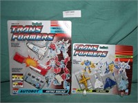 2 N.O.S. TRANSFORMERS TOY SETS W/PACKAGE