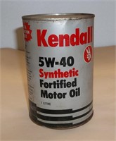 Kendall SW-40 Synthetic Fortified Motor Oil